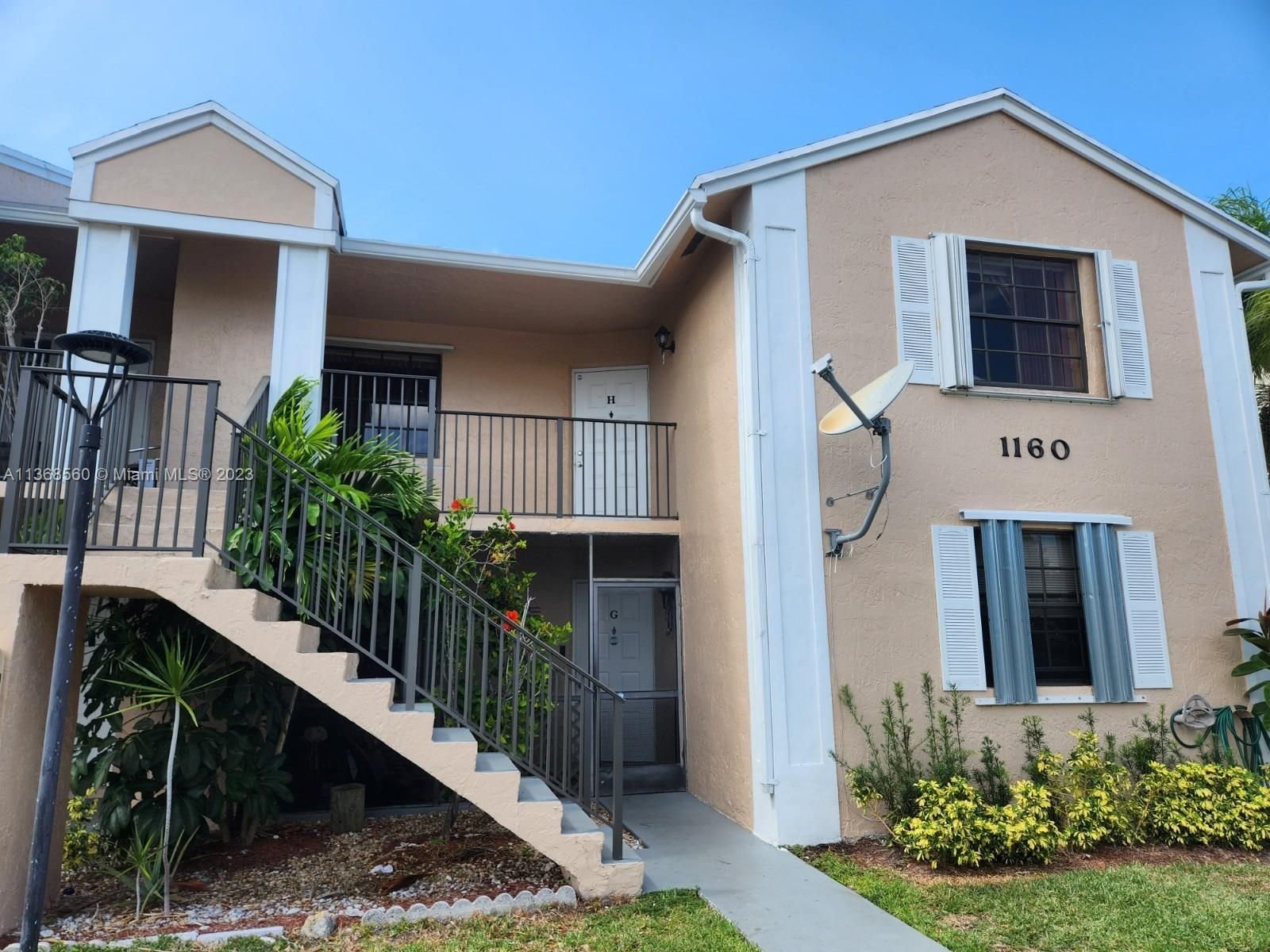 Real estate property located at 1160 Washington Cir #1160H, Miami-Dade County, Homestead, FL