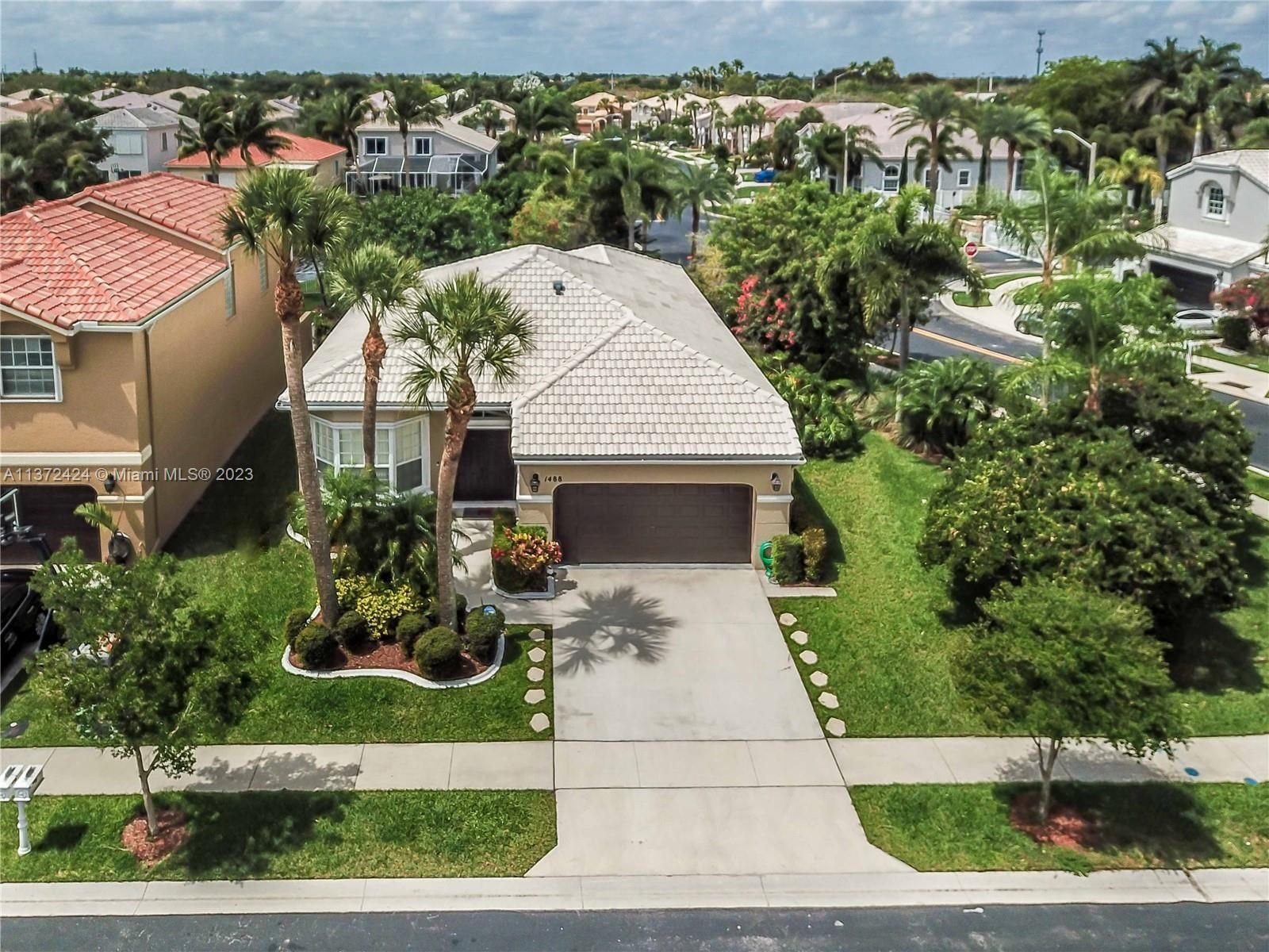 Real estate property located at 1488 158th Ln, Broward County, Pembroke Pines, FL