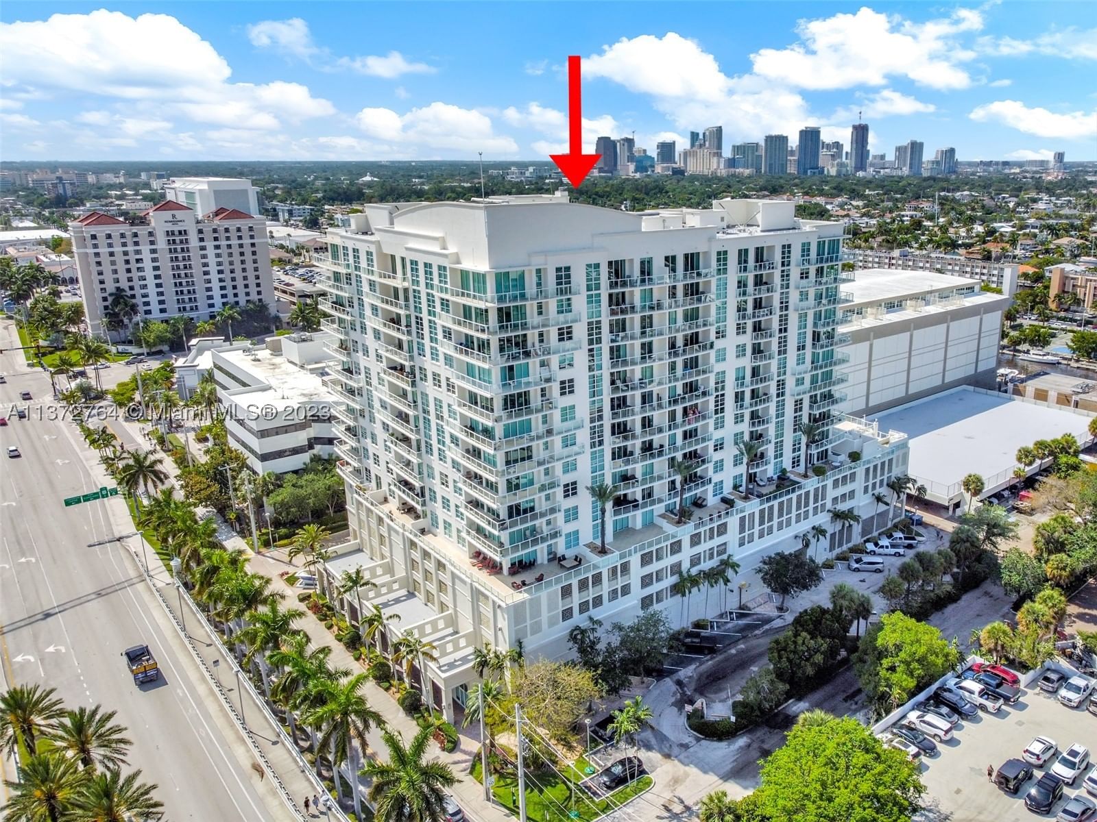 Real estate property located at 1819 17th St #1401, Broward, The Port Residences, Fort Lauderdale, FL