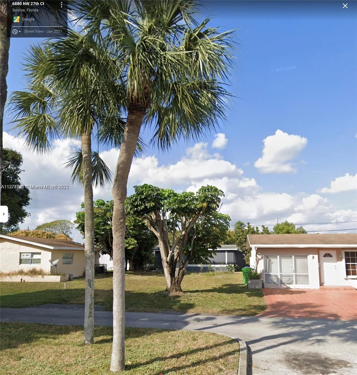 Real estate property located at 6881 27th Ct, Broward County, Sunrise, FL