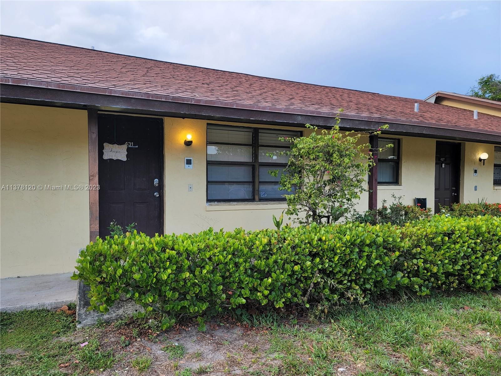 Real estate property located at 431 Glenwood Dr #431, Palm Beach County, West Palm Beach, FL