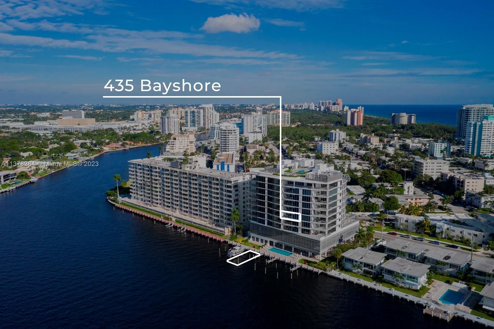Real estate property located at 435 Bayshore Dr #302, Broward County, Fort Lauderdale, FL