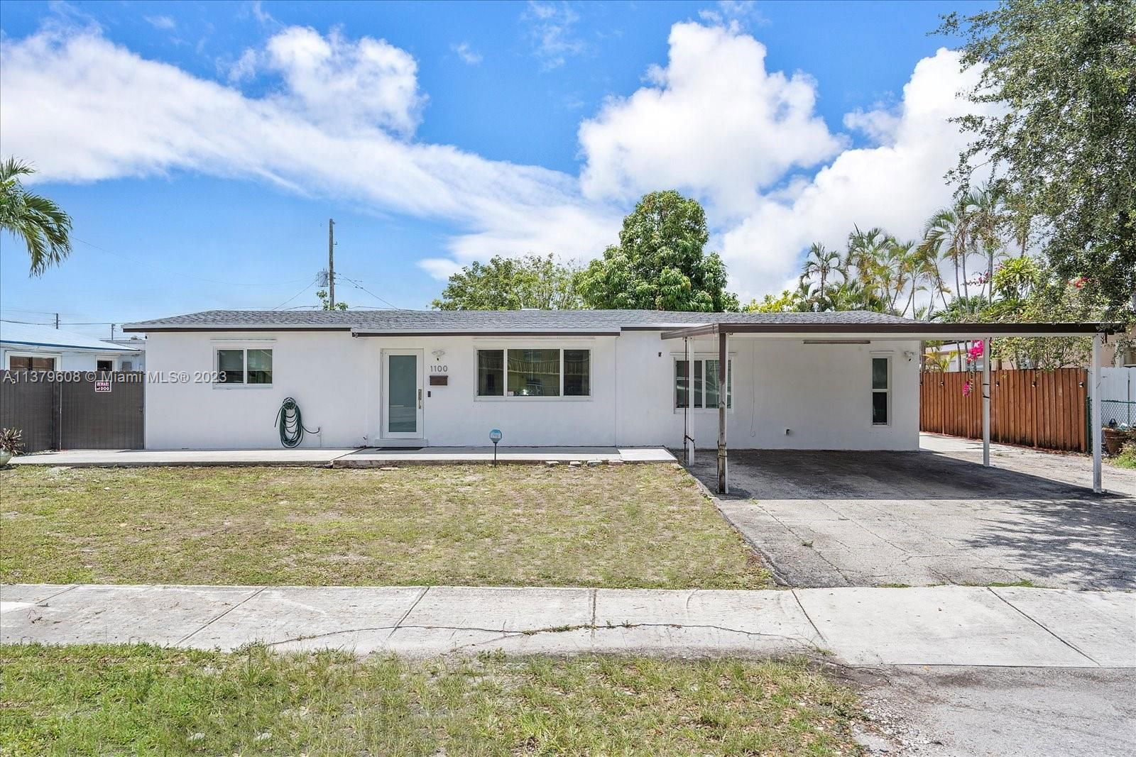 Real estate property located at 1100 71st St, Miami-Dade County, Hialeah, FL