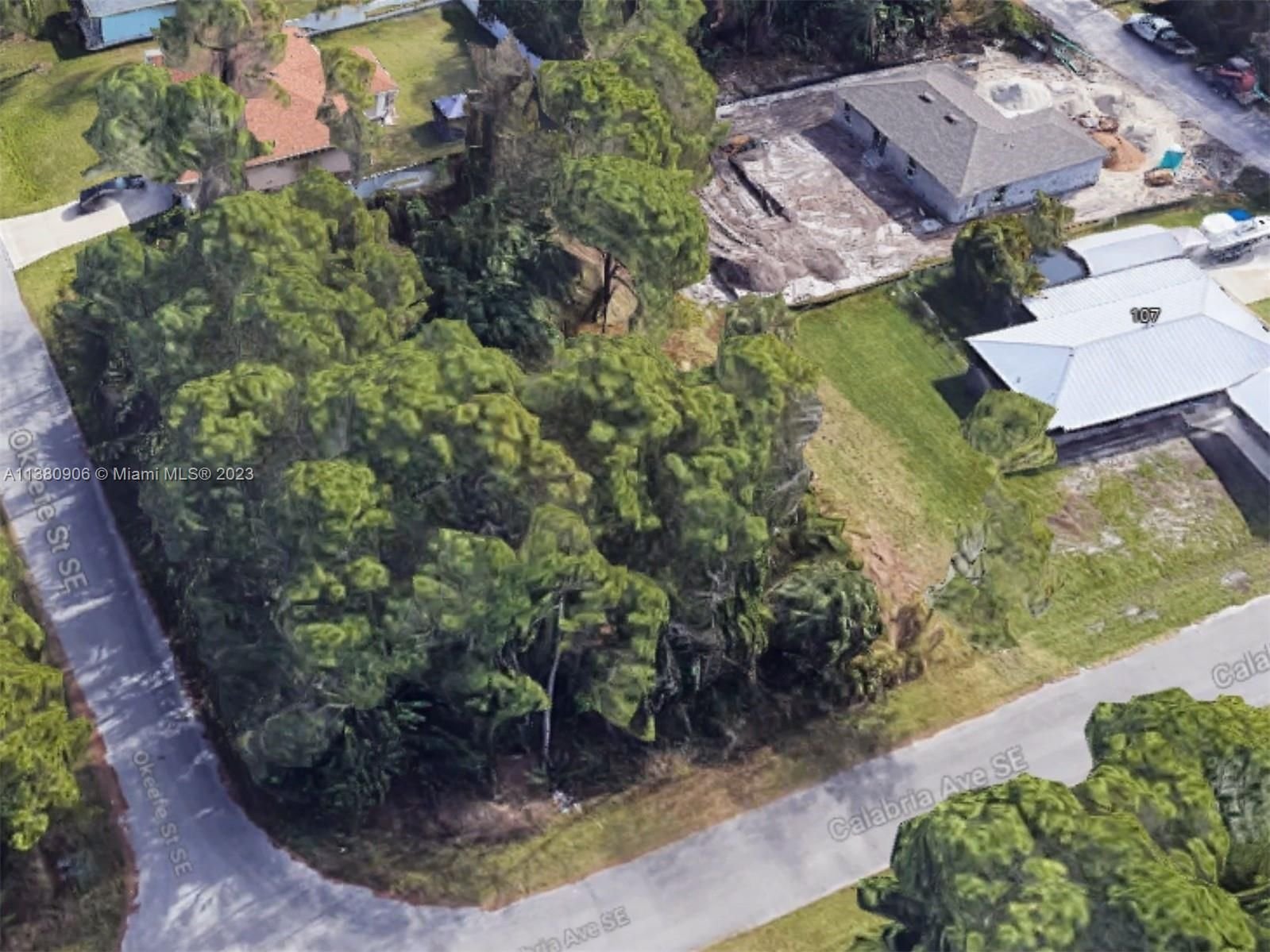 Real estate property located at 0 Okeefe St Se And Calabria Ave Se, Brevard County, Palm Bay, FL