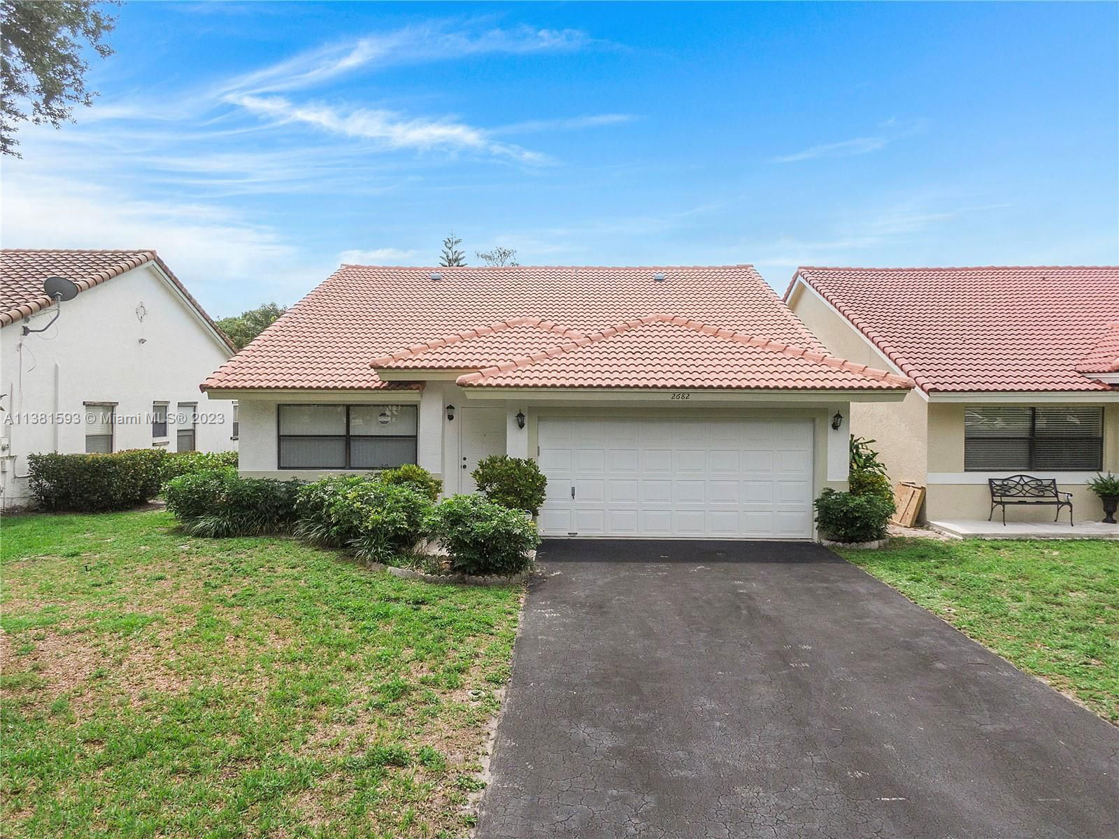 Real estate property located at 2682 94th Ave, Broward County, Coral Springs, FL