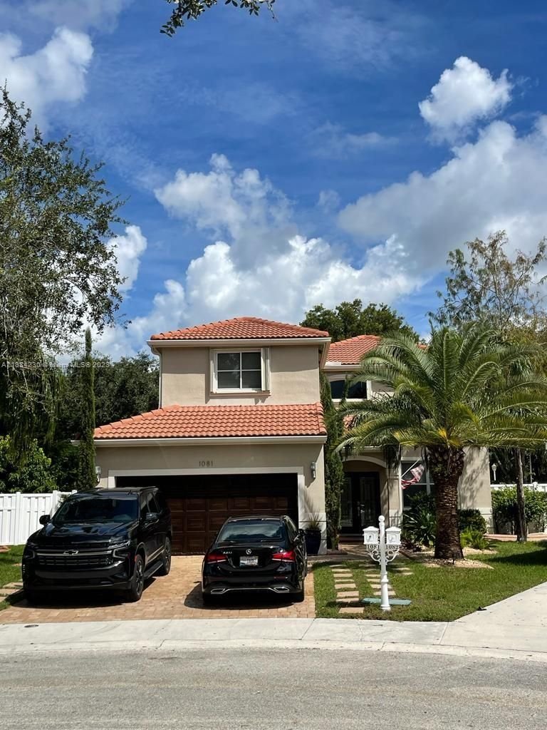 Real estate property located at 1081 Sequoia Ln, Broward County, Weston, FL