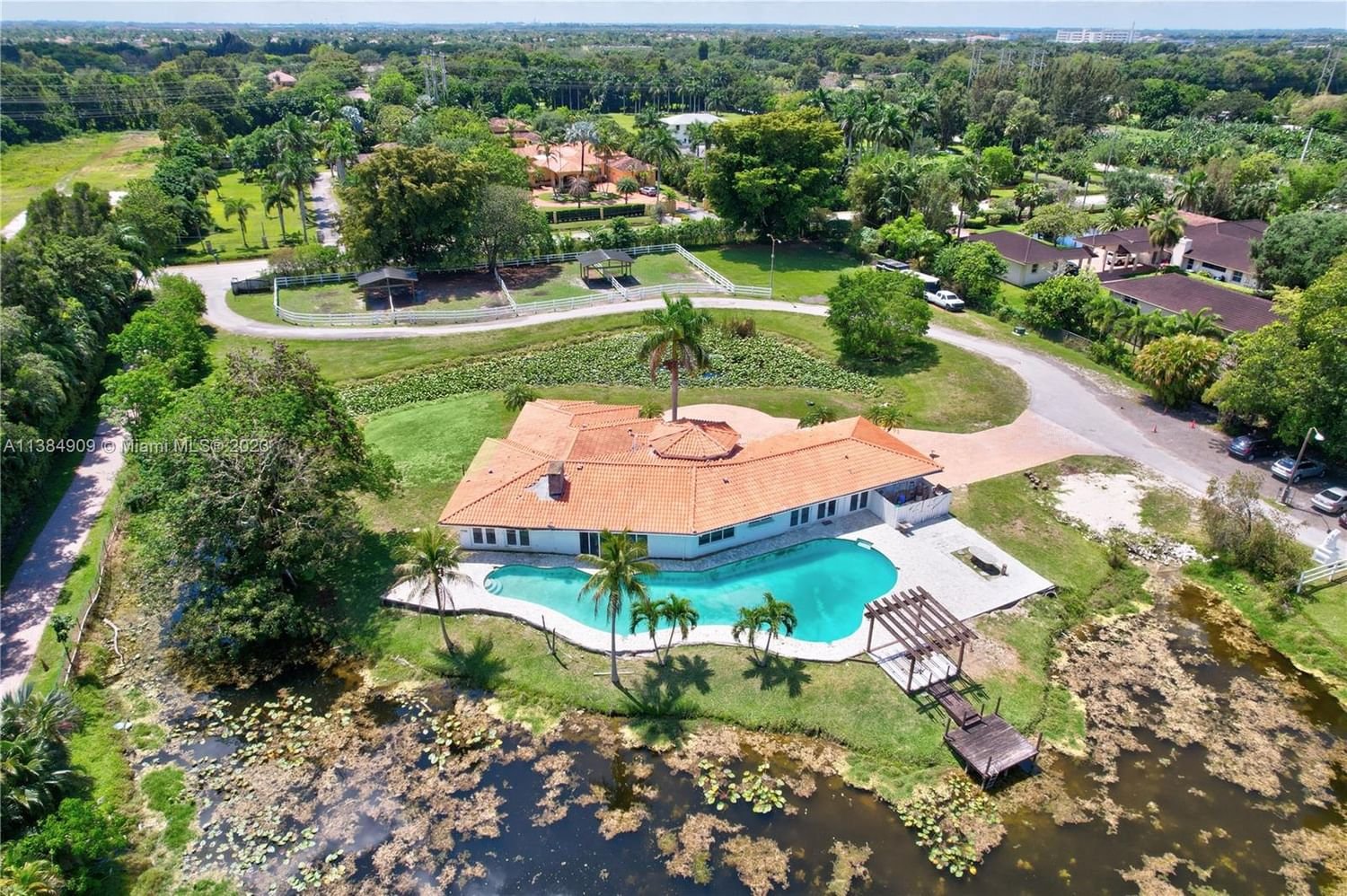 Real estate property located at 14101 Luray Rd, Broward County, Southwest Ranches, FL