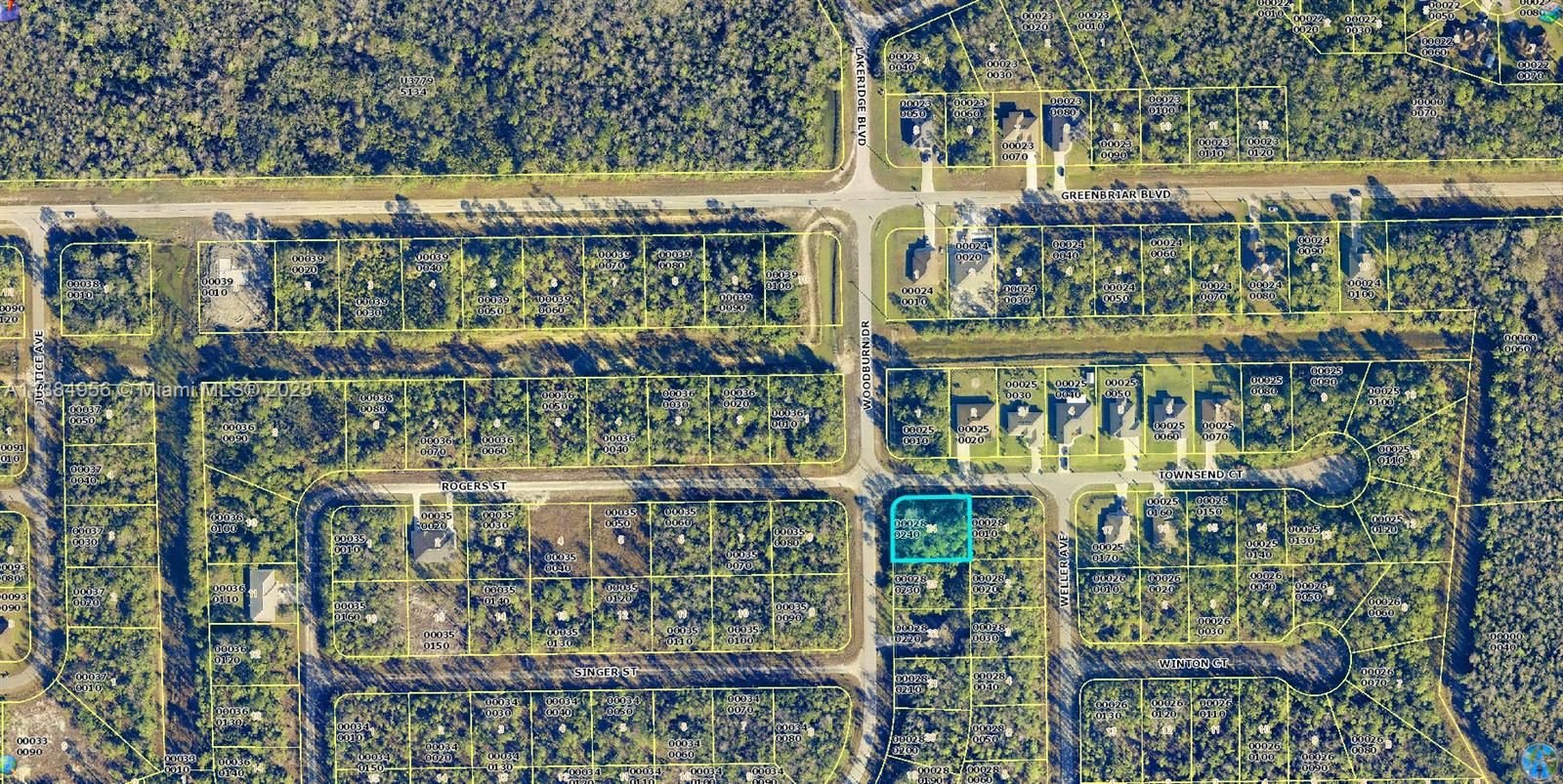 Real estate property located at 209 Woodburn Dr, Lee County, Lehigh Acres, FL