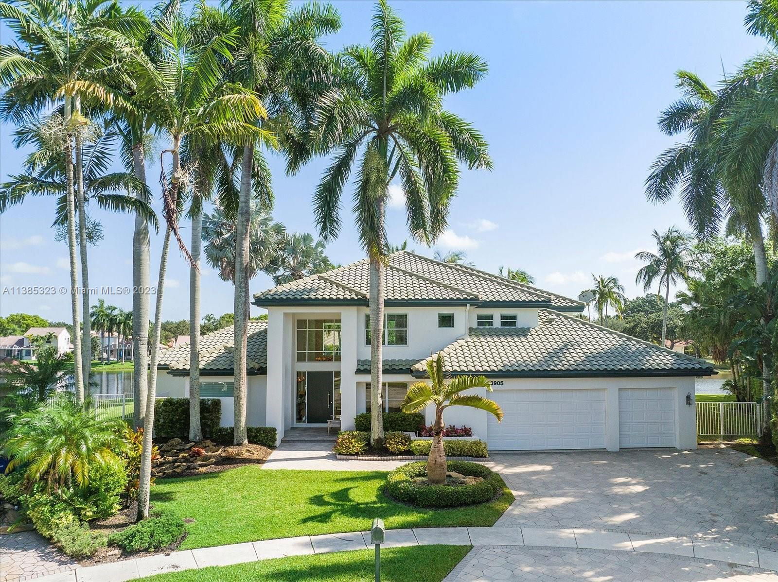 Real estate property located at 3905 Carson Ave, Broward County, Cooper City, FL
