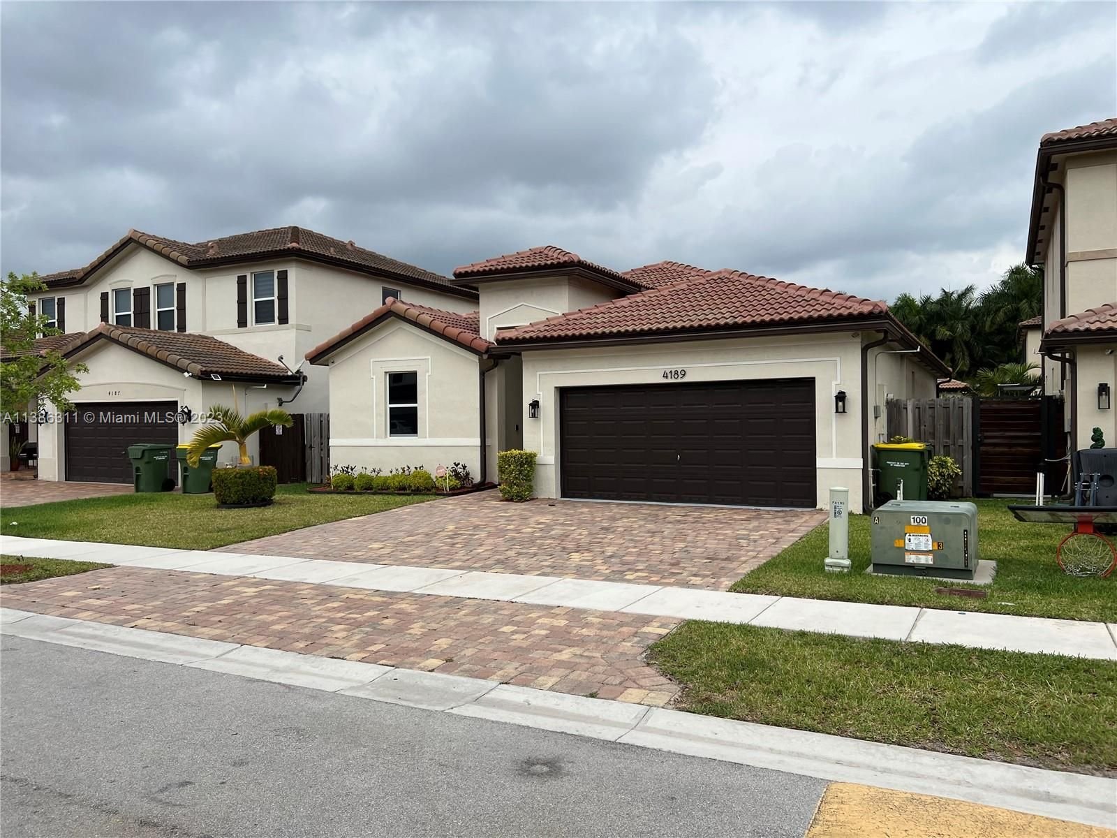 Real estate property located at 4189 20th St, Miami-Dade County, Homestead, FL