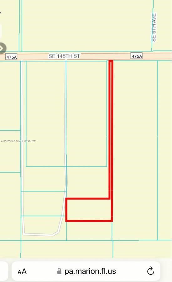 Real estate property located at 145 St, Marion County, Other City - In The State Of Florida, FL