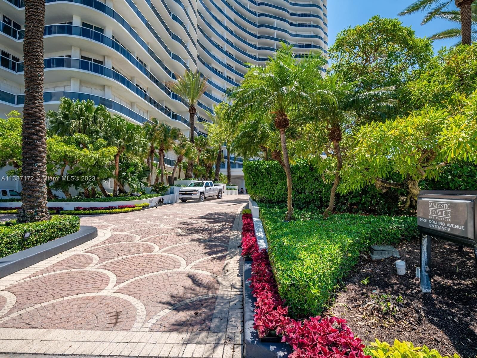 Real estate property located at 9601 Collins Ave #1607, Miami-Dade County, MAJESTIC TOWER, Bal Harbour, FL