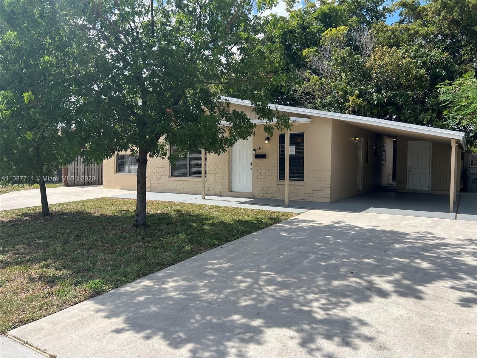 Real estate property located at 581 21st Ct, Broward County, Pompano Beach, FL