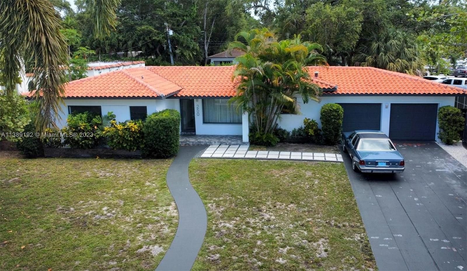 Real estate property located at 250 96th St, Miami-Dade County, Miami Shores, FL