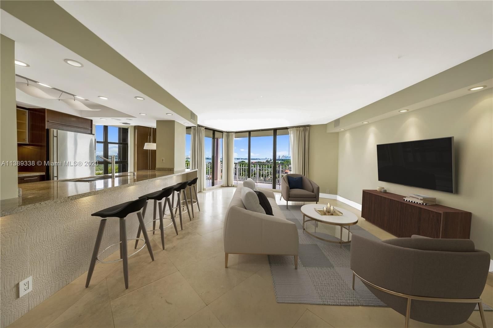 Real estate property located at 2000 Towerside Ter #802, Miami-Dade County, Miami, FL