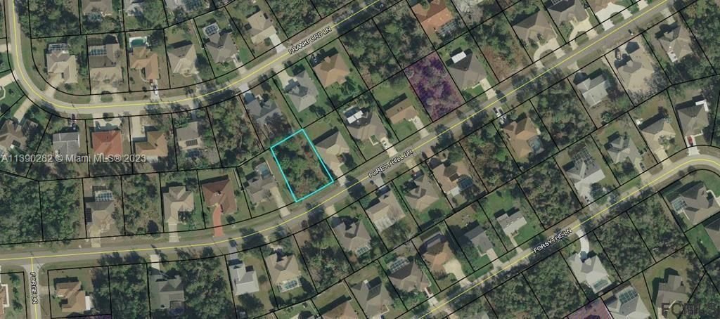 Real estate property located at 94 Forest Hill Dr, Flagler County, Palm Coast, FL