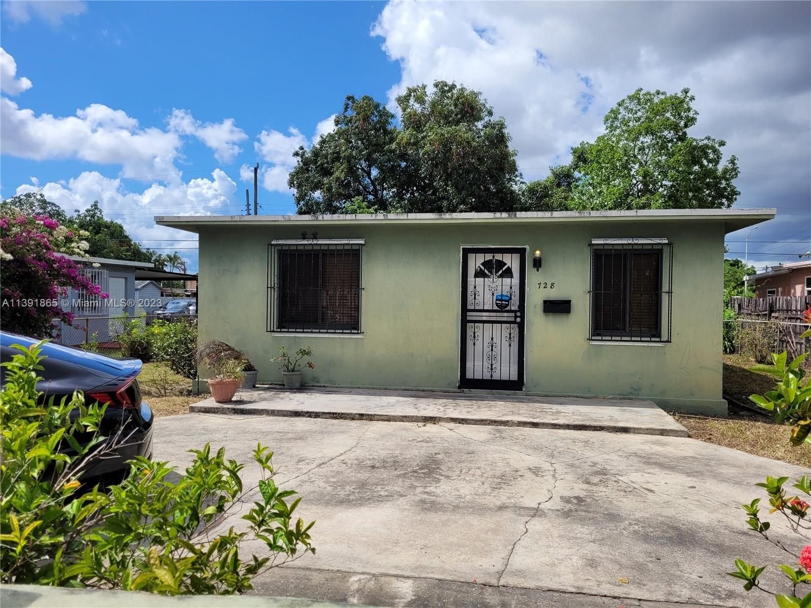 Real estate property located at 728 21st St, Miami-Dade County, Hialeah, FL