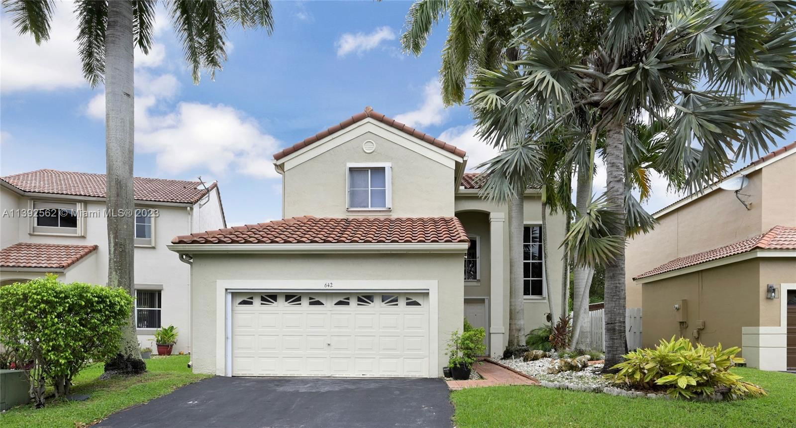 Real estate property located at 642 Stanton Dr, Broward County, Weston, FL