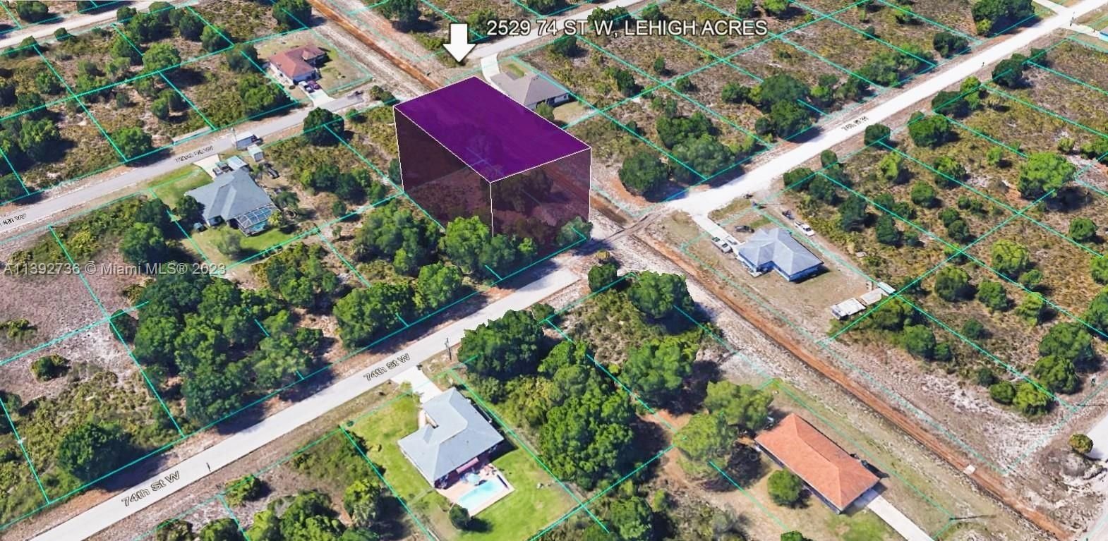 Real estate property located at 2529 74 St W, Lee County, Lehigh Acres, FL