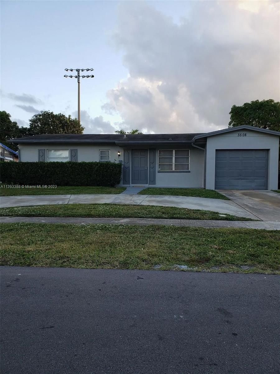 Real estate property located at 3508 23rd St, Broward County, Lauderdale Lakes, FL