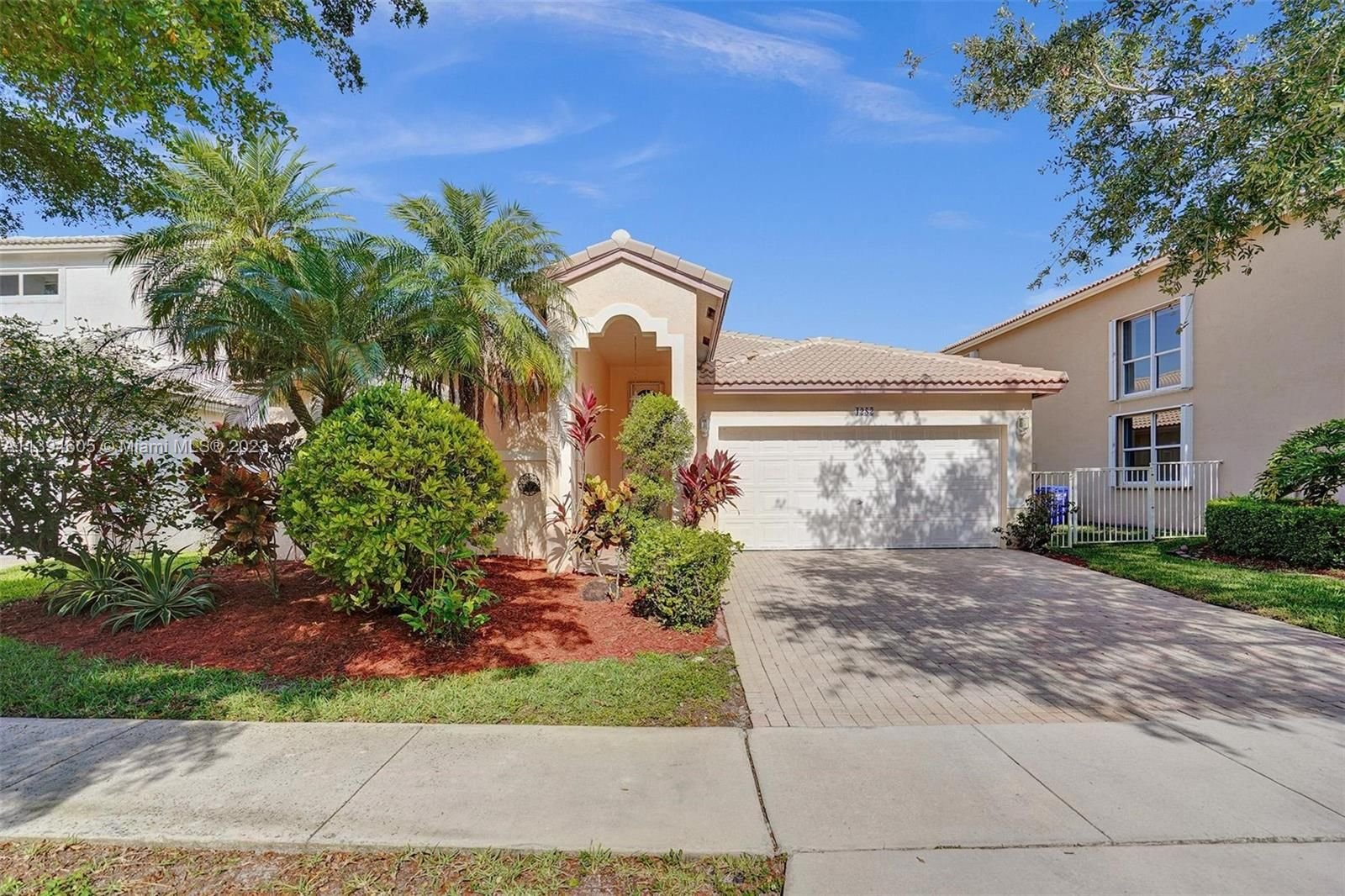 Real estate property located at 1282 168th Ave, Broward County, Pembroke Pines, FL