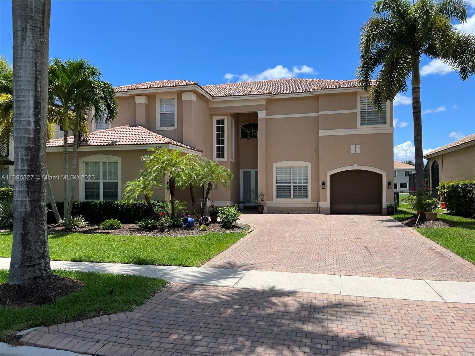 Real estate property located at 3260 190th Ave, Broward County, SUNSET LAKES PLAT ONE, Miramar, FL