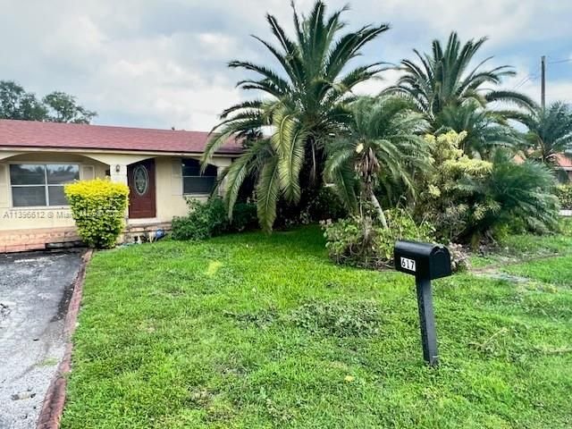 Real estate property located at 617 12th St, Palm Beach County, Belle Glade, FL