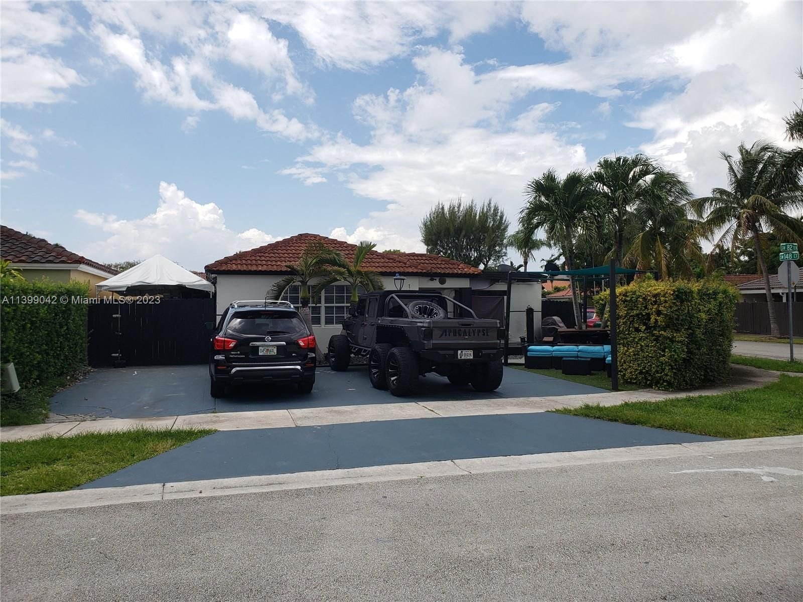 Real estate property located at 14826 82nd Ter, Miami-Dade County, Miami, FL