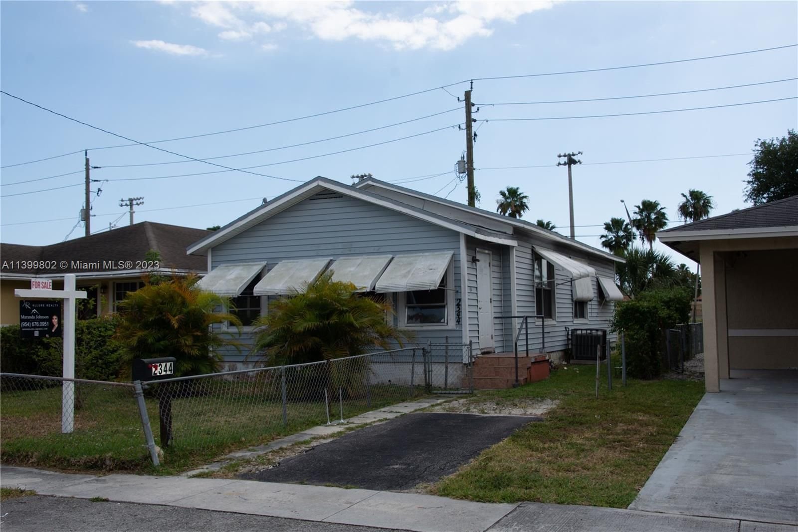 Real estate property located at 2344 Hope St, Broward County, Hollywood, FL
