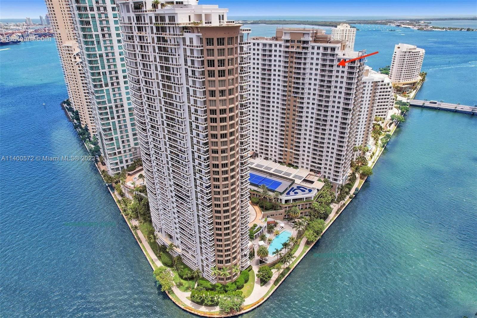 Real estate property located at 801 Brickell Key Blvd #3004, Miami-Dade County, Miami, FL