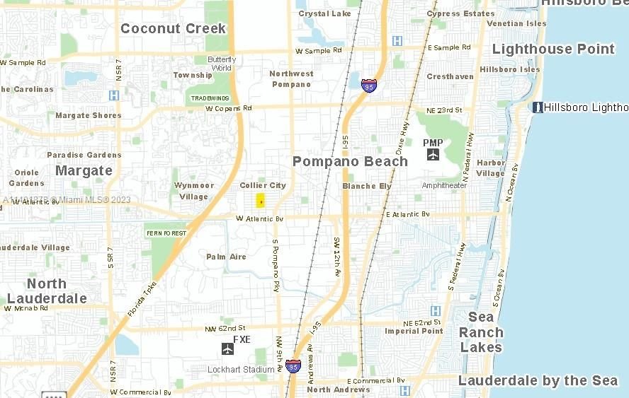 Real estate property located at 4 Nw Ct, Broward County, 33-48-42 E 50 OF W 300 OF, Pompano Beach, FL