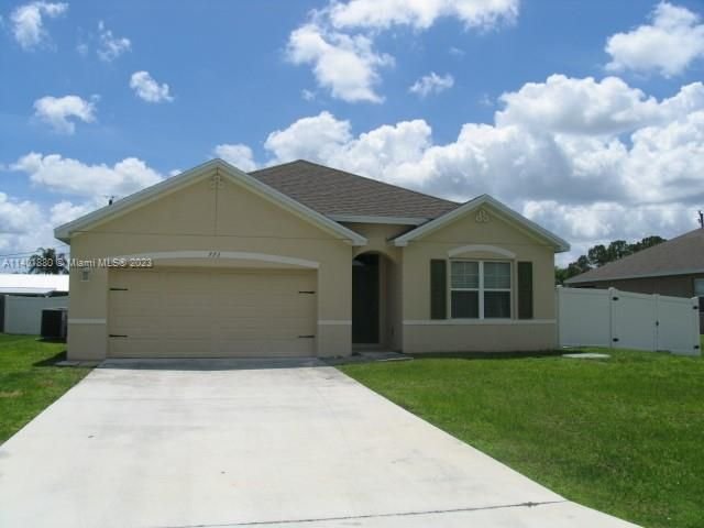 Real estate property located at 773 Orchid St, St Lucie County, Port St. Lucie, FL