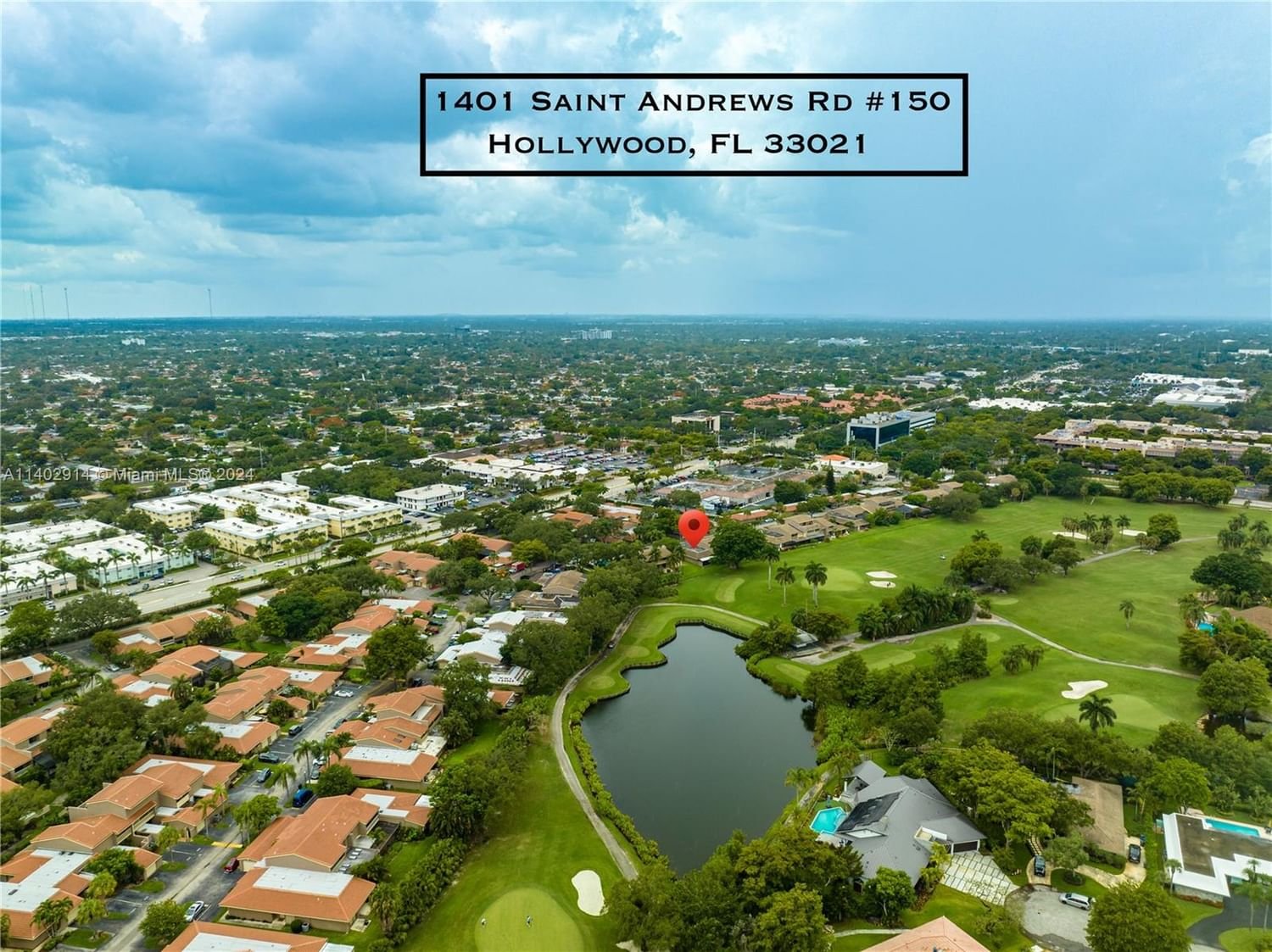 Real estate property located at 1401 Saint Andrews Rd #150, Broward County, TOWNHOUSES OF EMERALD HIL, Hollywood, FL