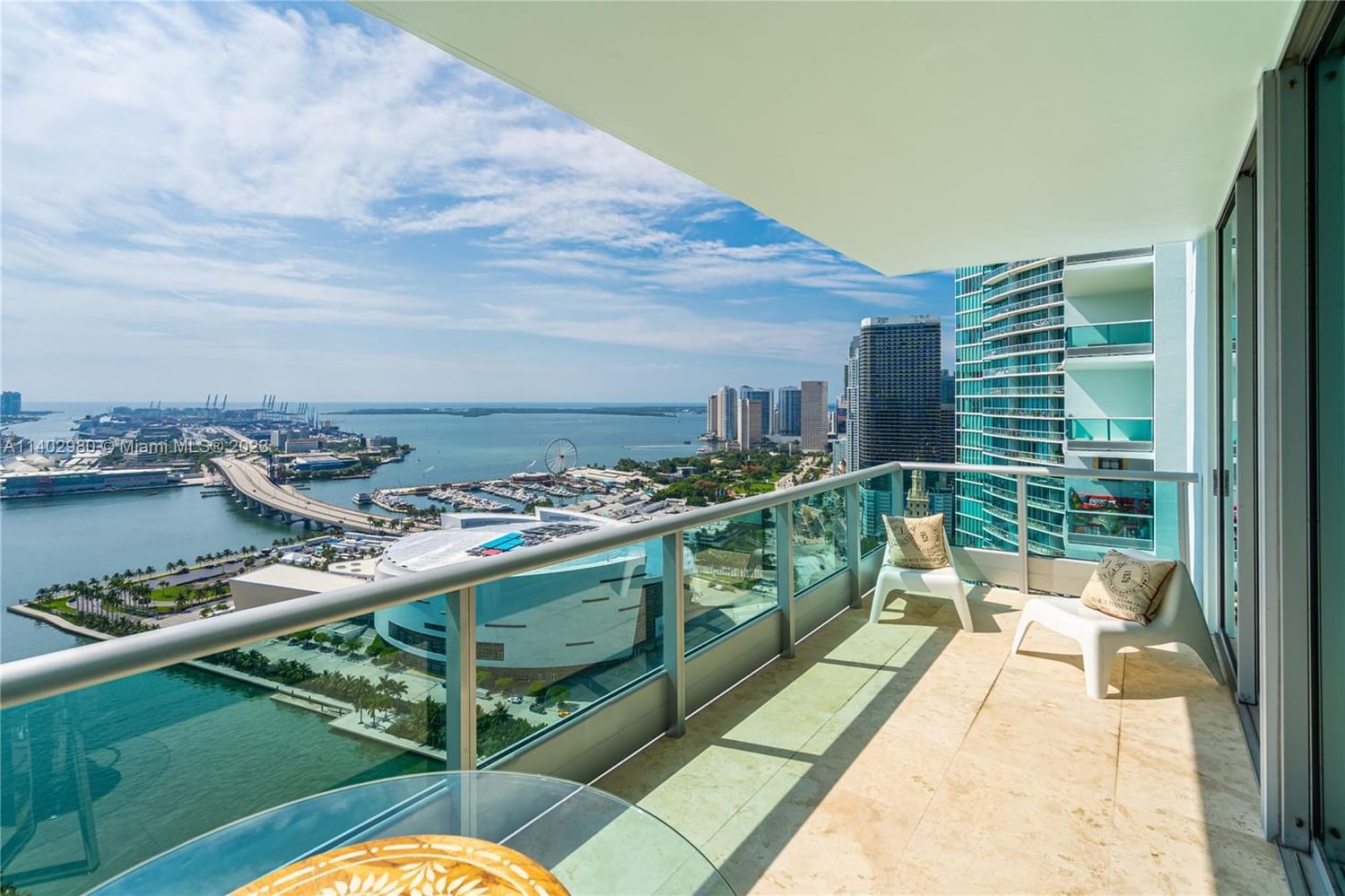 Real estate property located at 900 Biscayne Blvd #3804, Miami-Dade County, 900 BISCAYNE BAY CONDO, Miami, FL