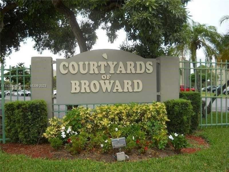 Real estate property located at 1800 81st Ave #1105, Broward County, COURTYARDS OF BROWARD CON, North Lauderdale, FL
