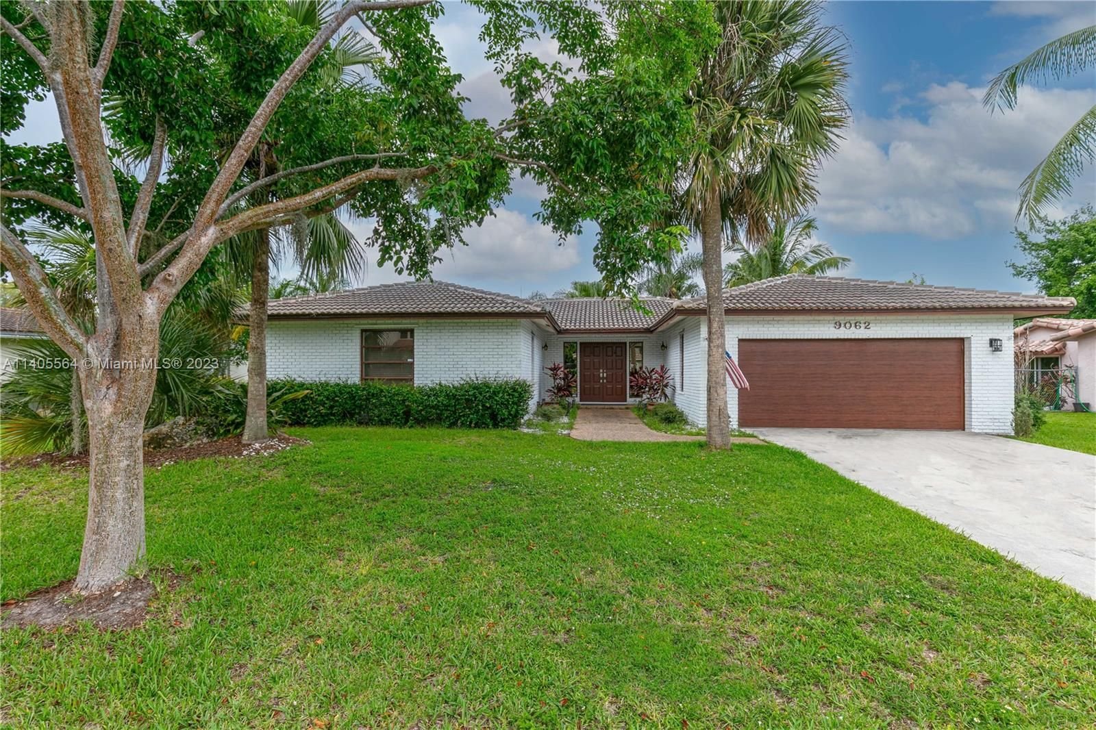 Real estate property located at 9062 20th Mnr, Broward County, Coral Springs, FL