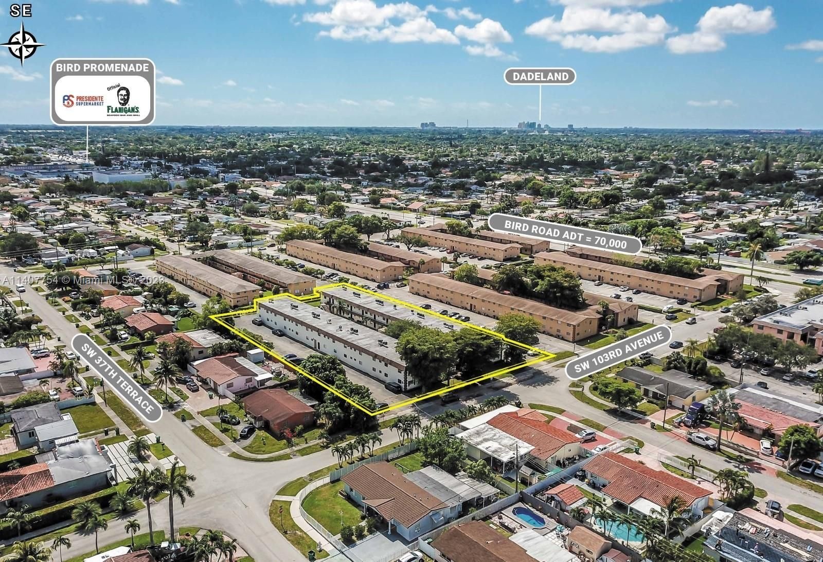 Real estate property located at 3805 103rd Avenue, Miami-Dade County, Miami, FL