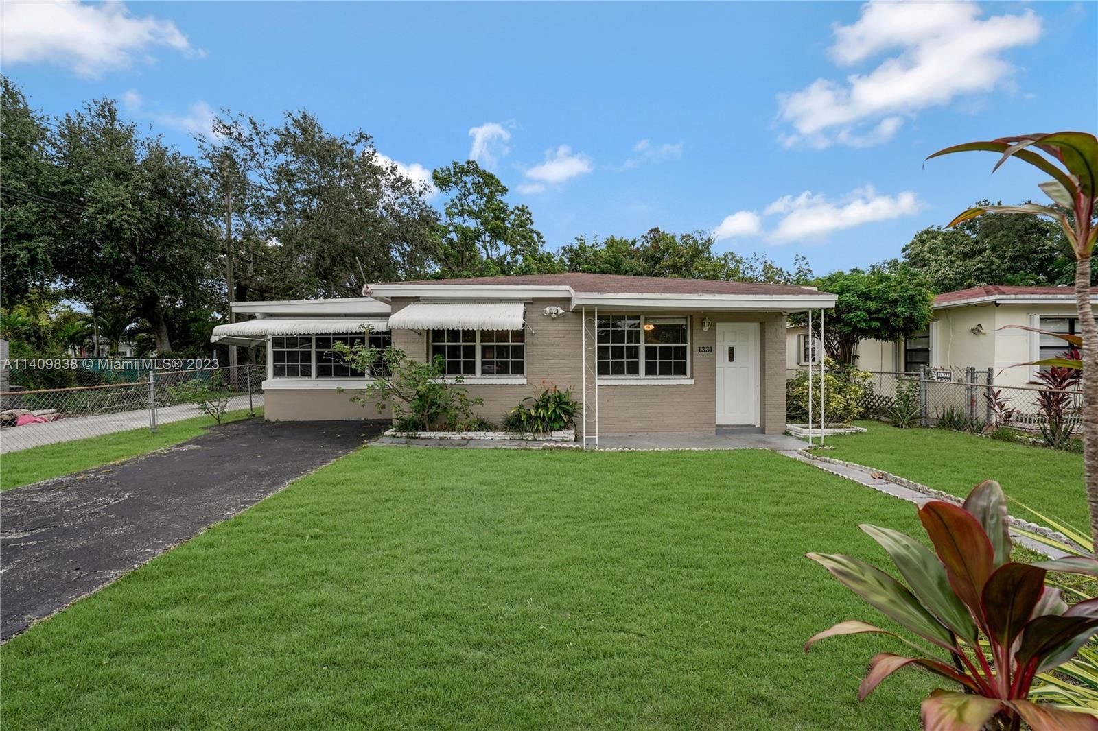 Real estate property located at 1331 156th St, Miami-Dade County, North Miami Beach, FL