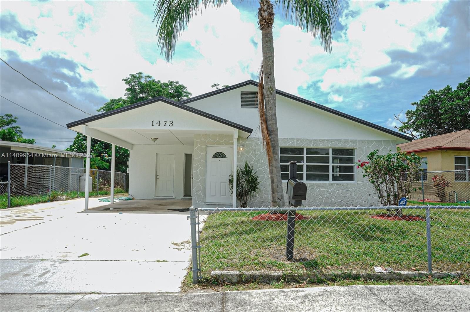 Real estate property located at 1473 35th St, Palm Beach County, Riviera Beach, FL