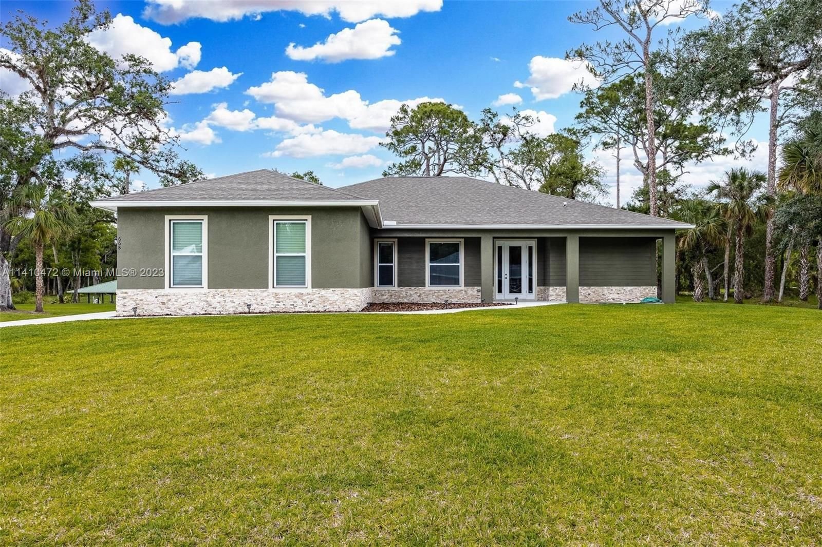 Real estate property located at 668 Turtle Lane, Hendry County, La Belle, FL
