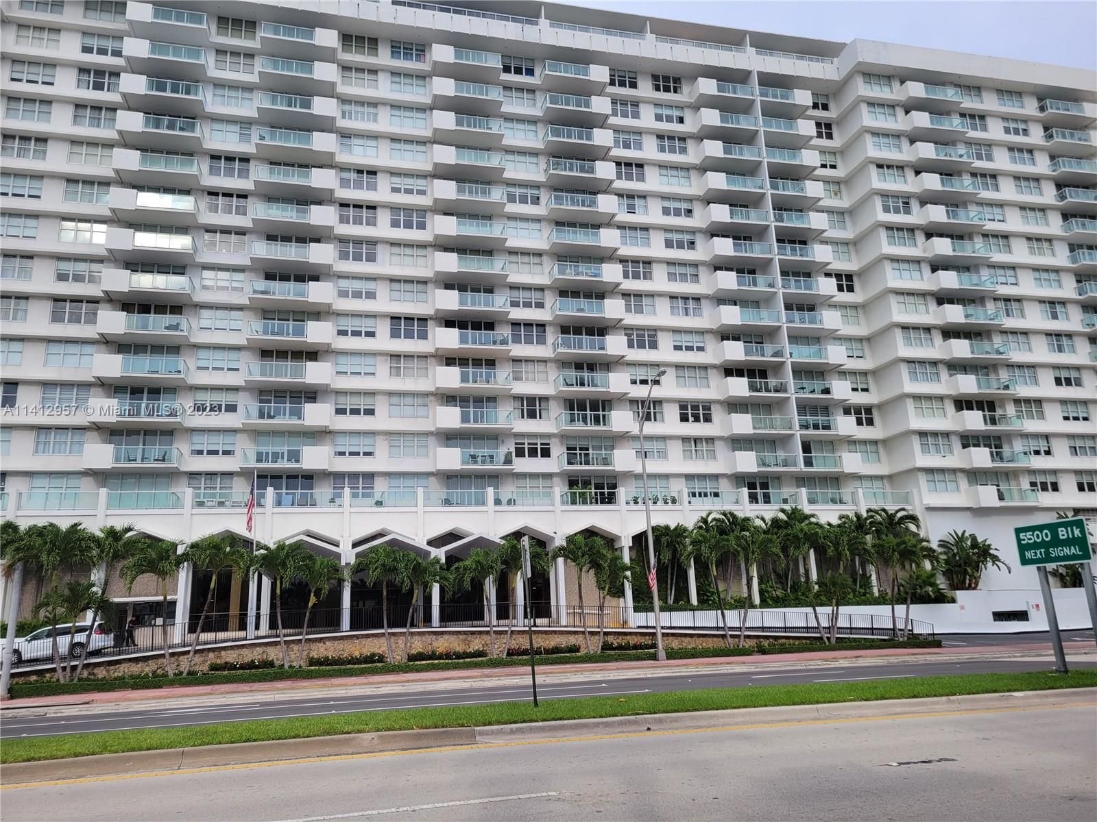 Real estate property located at 5601 Collins Ave #408, Miami-Dade County, Miami Beach, FL