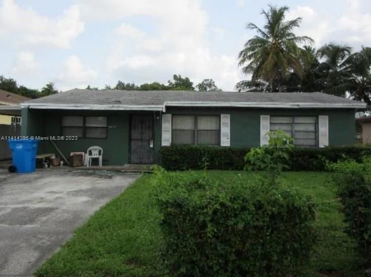 Real estate property located at 4025 26th St, Broward County, West Park, FL