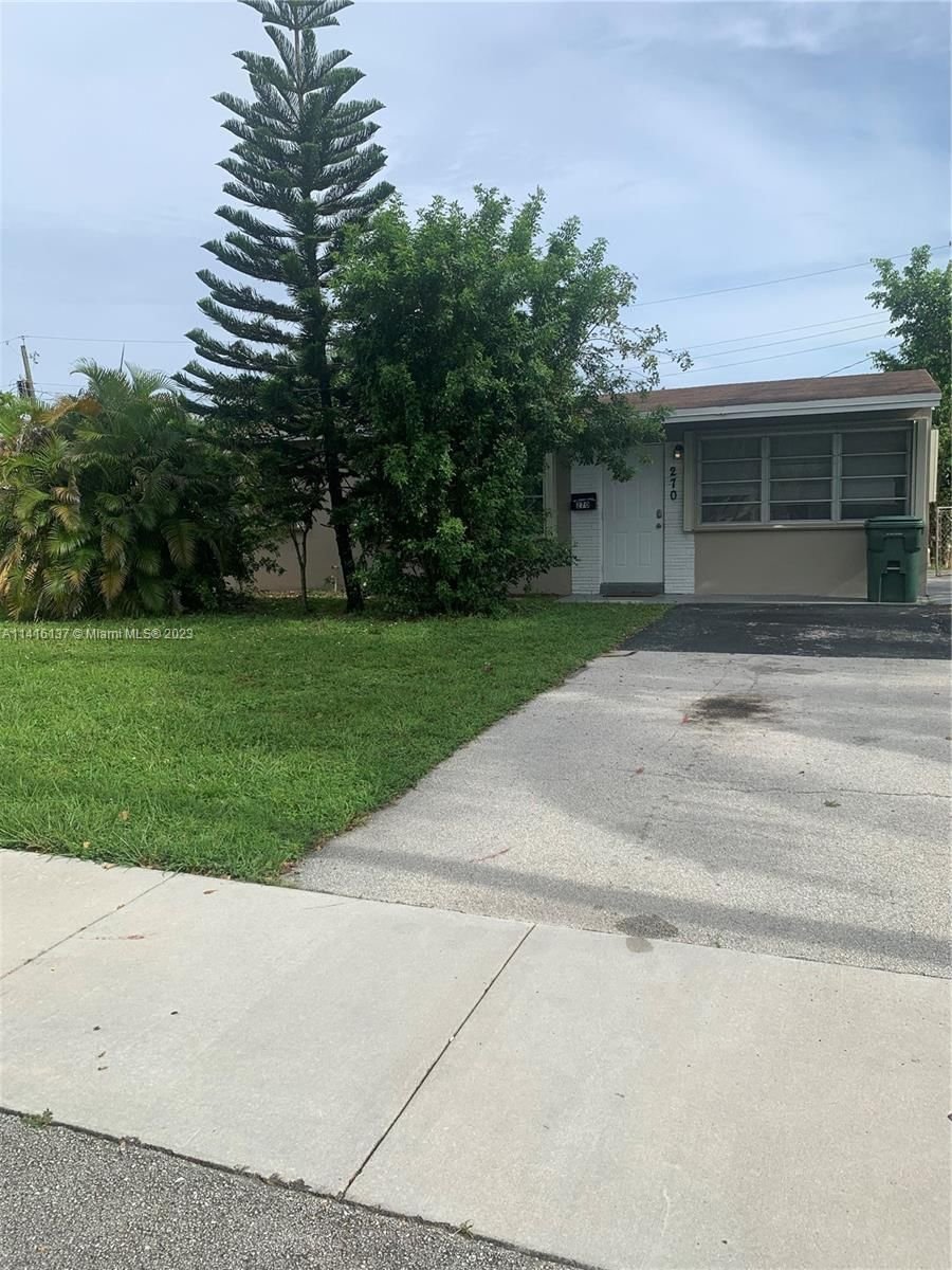 Real estate property located at 270 60th St, Broward County, Oakland Park, FL
