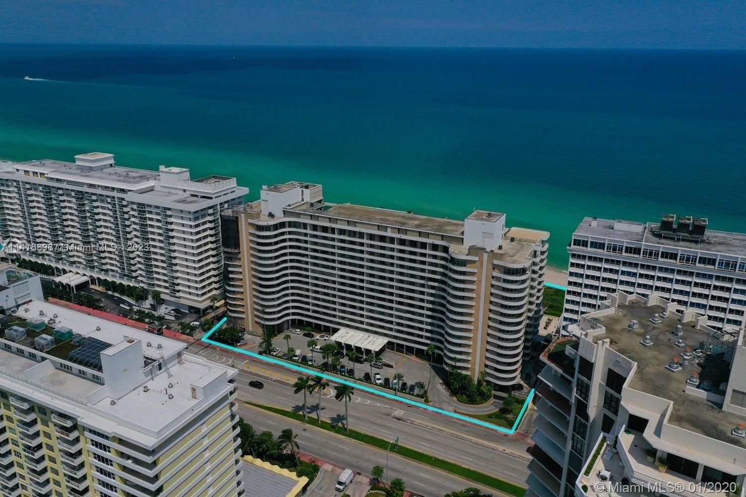 Real estate property located at 5555 Collins Ave #3A, Miami-Dade County, Miami Beach, FL