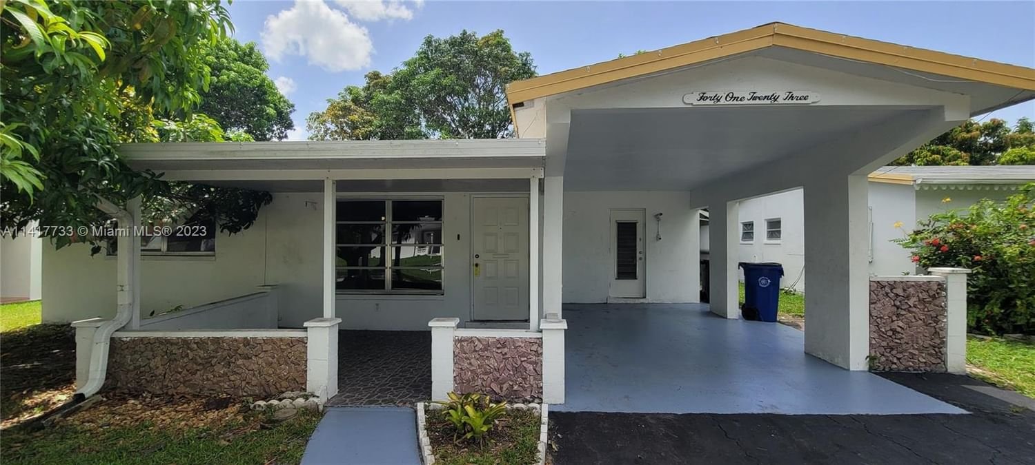Real estate property located at 4123 52nd Ave, Broward County, OAKLAND ESTATES 7TH SECTI, Lauderdale Lakes, FL