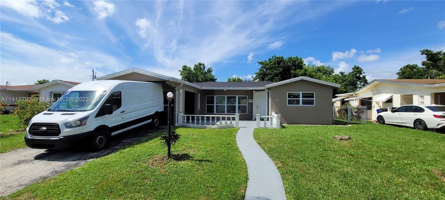 Real estate property located at 3381 33rd Ct, Broward County, LAUDERDALE LAKES NORTHGAT, Lauderdale Lakes, FL