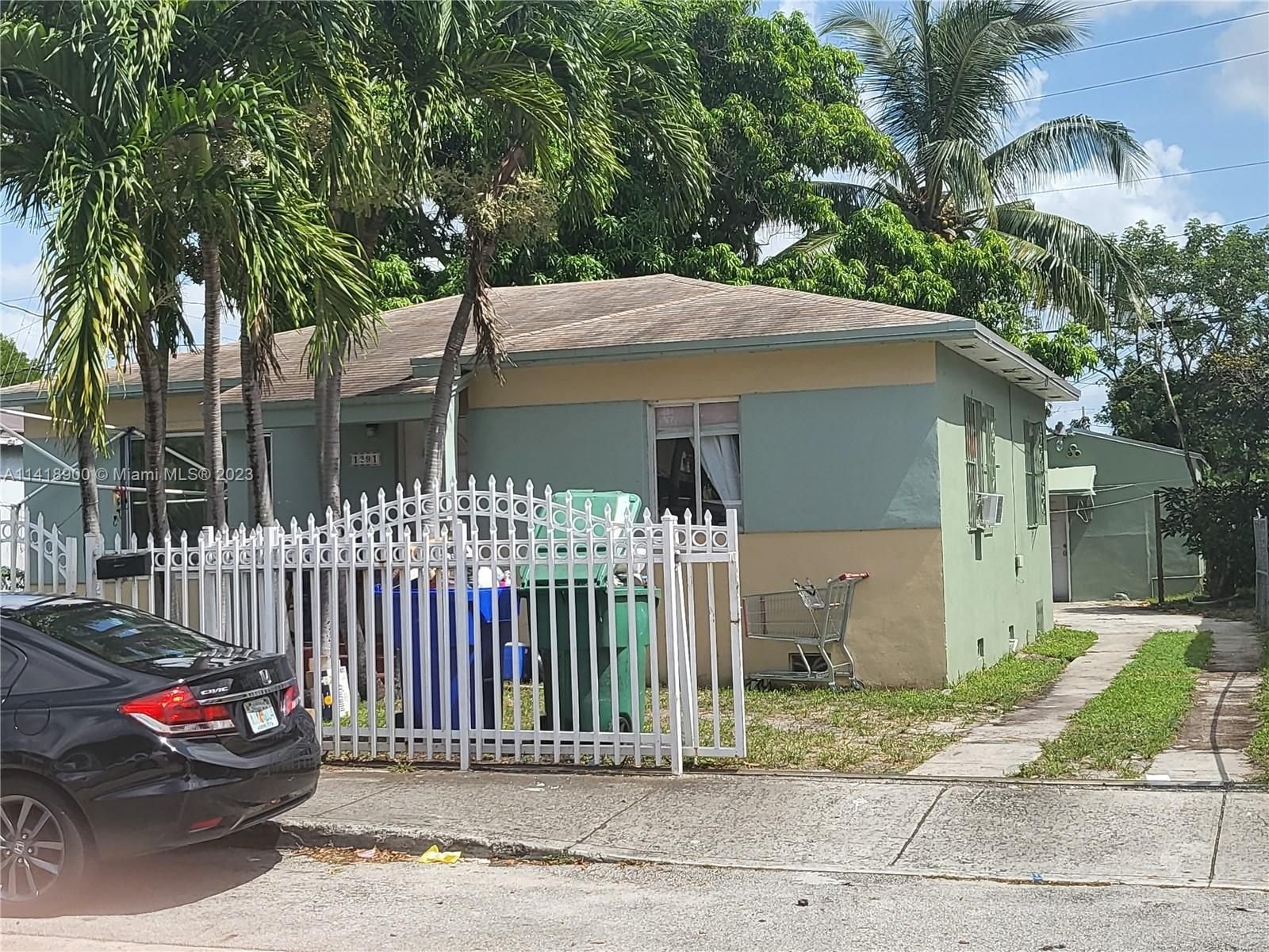 Real estate property located at 1291 53rd St, Miami-Dade County, PALM PARK AMD, Miami, FL