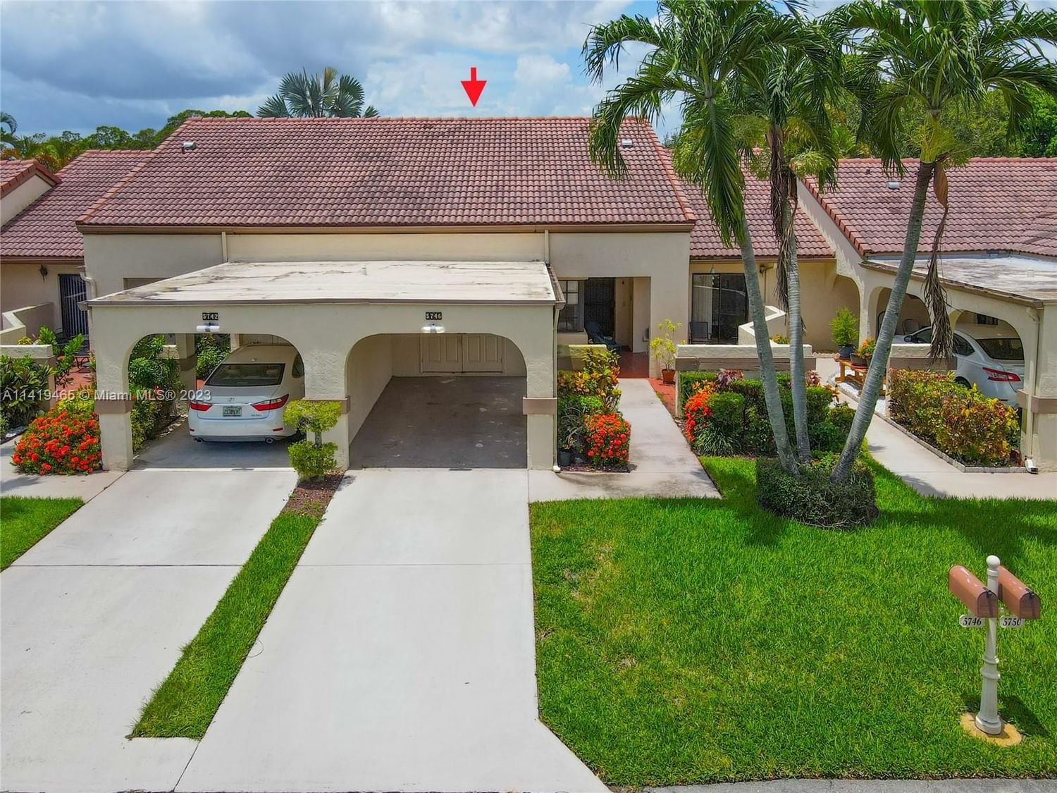 Real estate property located at 5746 Parkwalk Cir E, Palm Beach County, PARKWALK 1, Boynton Beach, FL