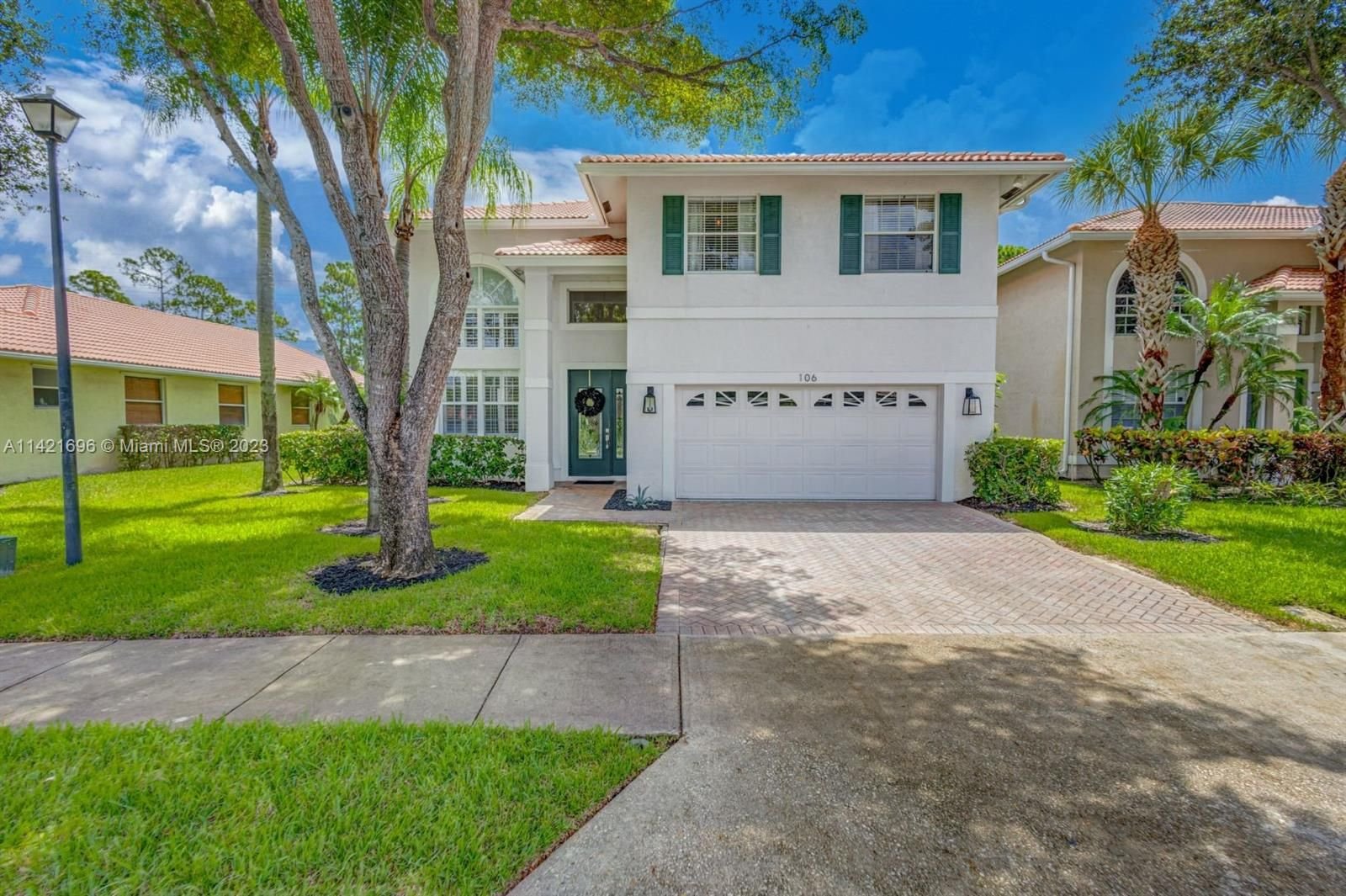 Real estate property located at 106 Hidden Hollow Dr, Palm Beach County, Palm Beach Gardens, FL