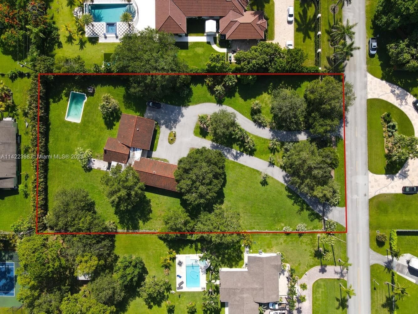 Real estate property located at 9321 106th St, Miami-Dade County, Miami, FL